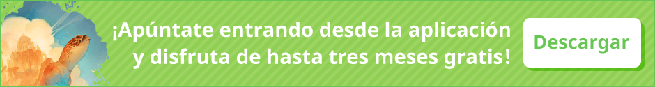 Apúntate desde la app y obtendrás 3 meses de uso gratis